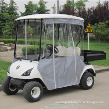 Chariot de golf de pare-brise d&#39;utilité électrique de Marshell avec la boîte arrière (DU-G2)